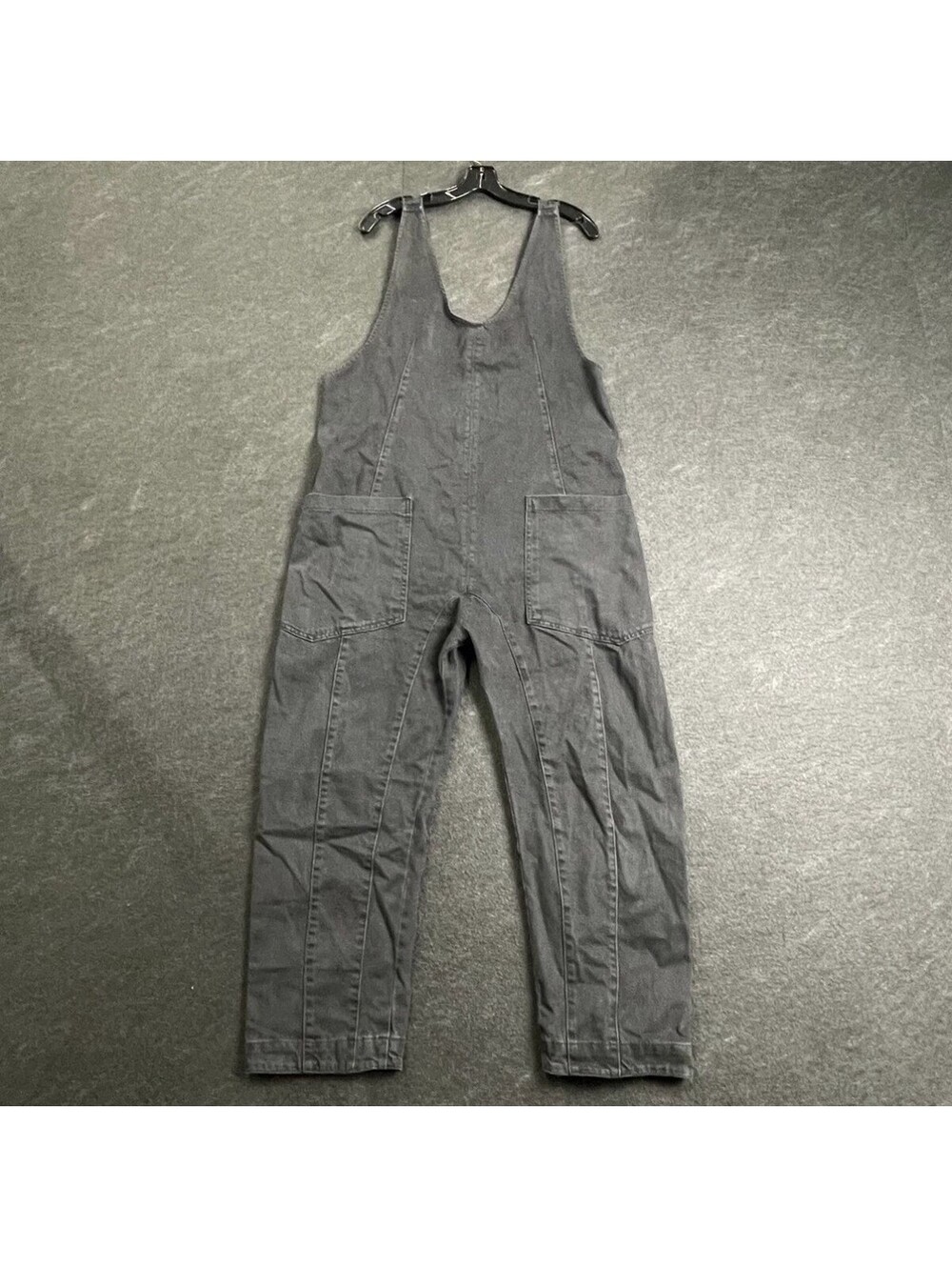 NEW FREE PEOPLE We The Free High Roller Jumpsuit Women's Size S Black
